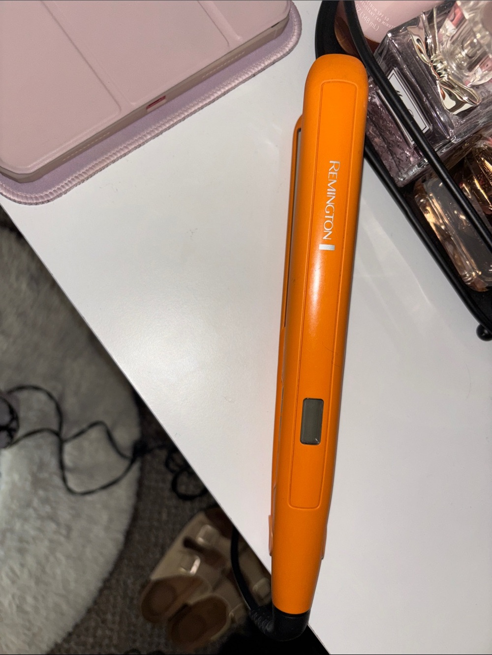 Remington Orange Ceramic Flat Iron Hair Straightener